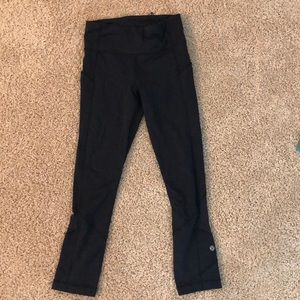 Black Lululemon Leggings Capris